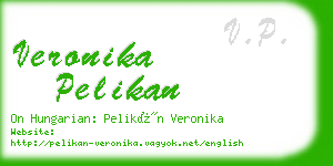 veronika pelikan business card